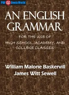 Rich Results on Google's SERP when searching for 'An English Grammar, by William Malone Baskervill and James Witt Sewell'