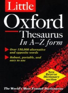 Rich Results on Google's SERP when searching for 'The Oxford Thesaurus - An A-Z Dictionary Of Synonyms'