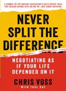 Rich Results on Google's SERP when searching for 'Never Split the Difference Negotiating As If Your Life Depended On It.'