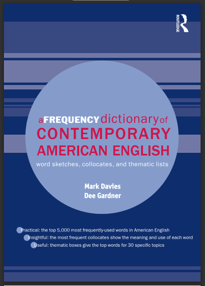 Rich Results on Google's SERP when searching for 'A Frequency Dictionary of Contemporary American English'