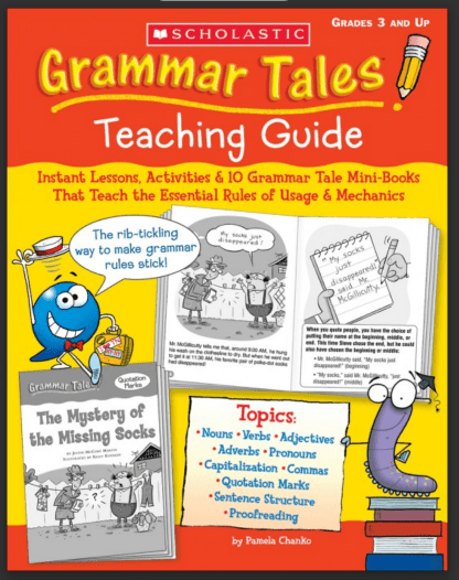 Rich Results on Google's SERP when searching for 'Grammar Tales Teaching Guide'