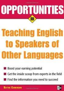 Rich Results on Google's SERP when searching for 'Opportunities in Teaching English to Speakers of Other Languages'